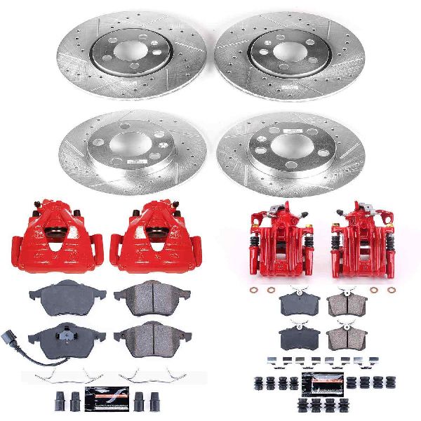 2000 Volkswagen Jetta Disc Brake Kit - Front and Rear (Powerstop)