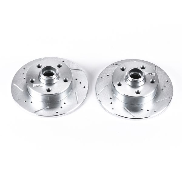 1994-1998 Volkswagen Jetta Disc Brake Rotor Set - Rear (Powerstop)
