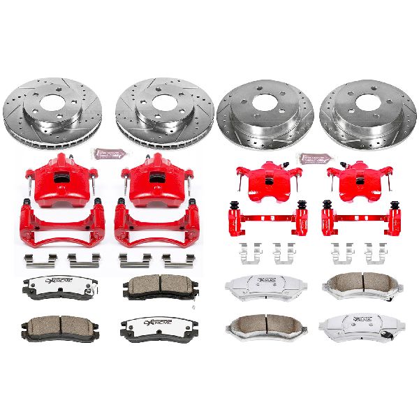 2004-2005 Buick Century Disc Brake Kit - Front and Rear (Powerstop)