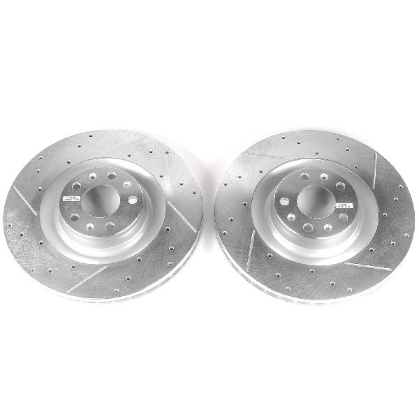 2003-2010 Audi A8 Quattro Disc Brake Rotor Set - Front (Powerstop)
