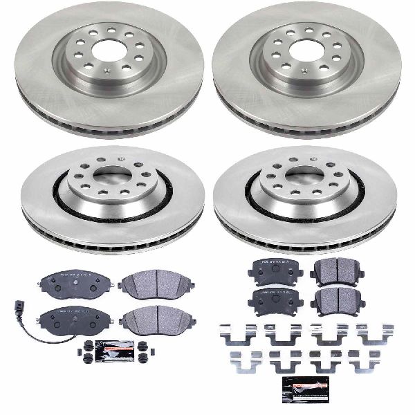 2013-2016 Volkswagen CC Disc Brake Kit - Front and Rear (Powerstop)