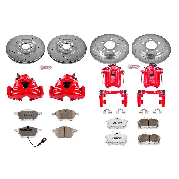 2000-2006 Audi TT Quattro Disc Brake Kit - Front and Rear (Powerstop)