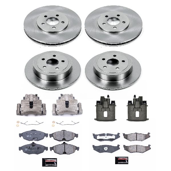 2001-2006 Dodge Stratus Disc Brake Kit - Front and Rear (Powerstop)