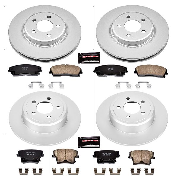 2005-2008 Dodge Magnum Disc Brake Kit - Front and Rear (Powerstop)