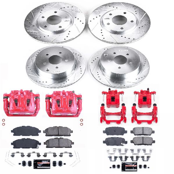 2011-2017 Nissan Quest Disc Brake Kit - Front and Rear (Powerstop)
