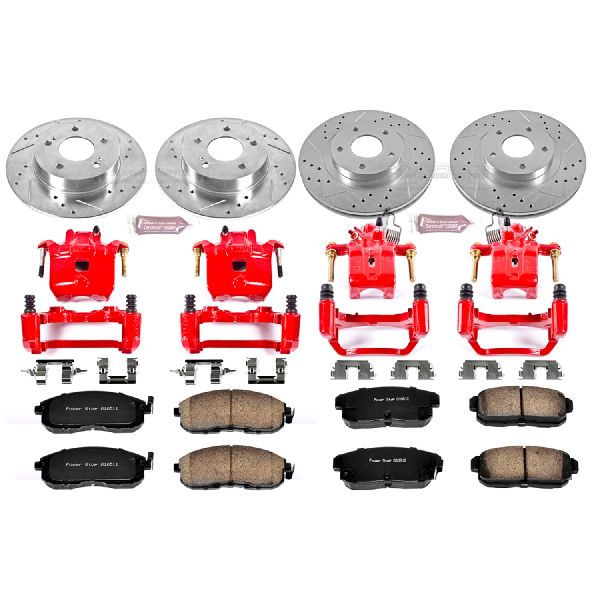 2002-2004 INFINITI I35 Disc Brake Kit - Front and Rear (Powerstop)