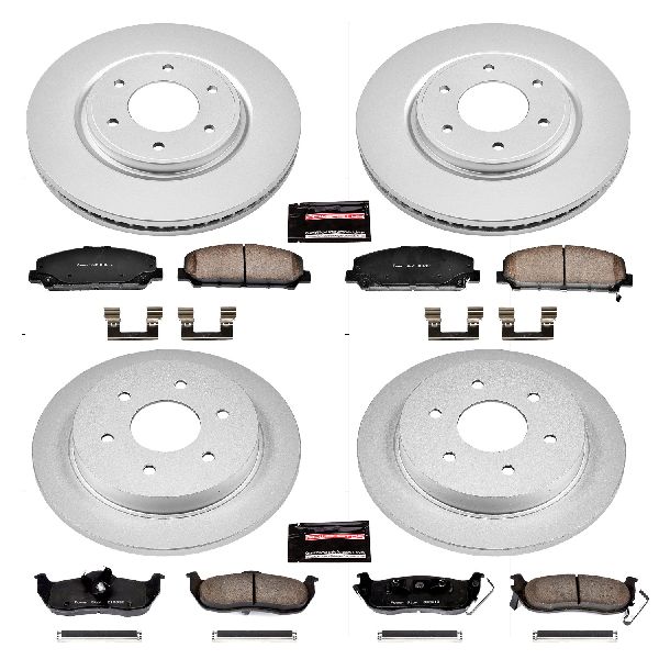 2008-2010 INFINITI QX56 Disc Brake Kit - Front and Rear (Powerstop)