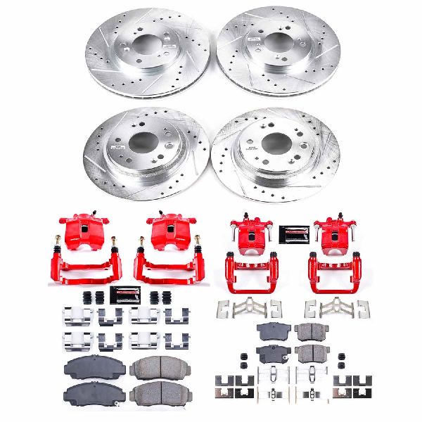 2002-2004 Acura RL Disc Brake Kit - Front and Rear (Powerstop)