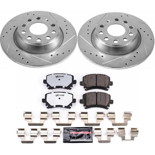 2007-2009 Volkswagen Eos Disc Brake Kit - Rear (Powerstop)