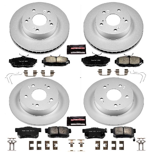 2012 Honda Civic Disc Brake Kit - Front and Rear (Powerstop)