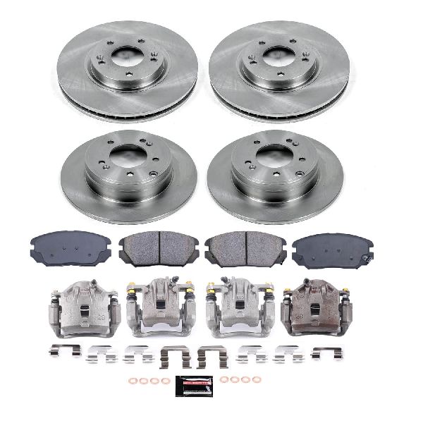 2009-2010 Hyundai Sonata Disc Brake Kit - Front and Rear (Powerstop)