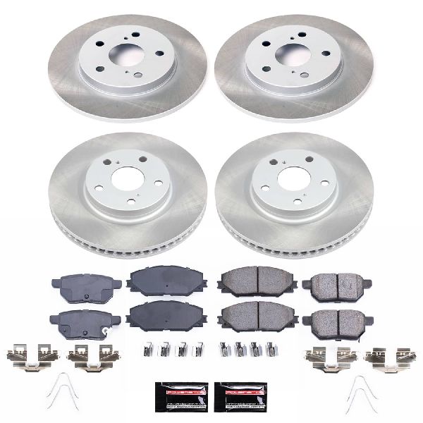 2016 Scion iM Disc Brake Kit - Front and Rear (Powerstop)