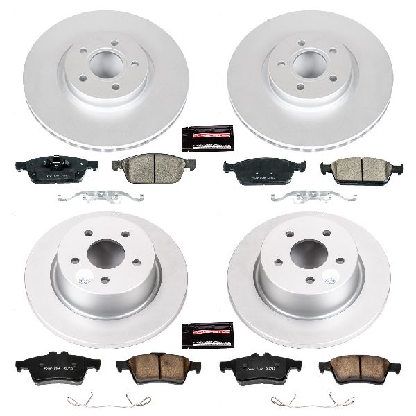 2014-2018 Ford Transit Connect Disc Brake Kit - Front and Rear (Powerstop)