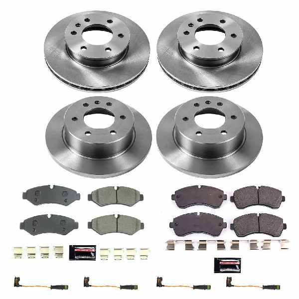 2019-2024 Mercedes-Benz Sprinter 3500 Disc Brake Kit - Front and Rear (Powerstop)