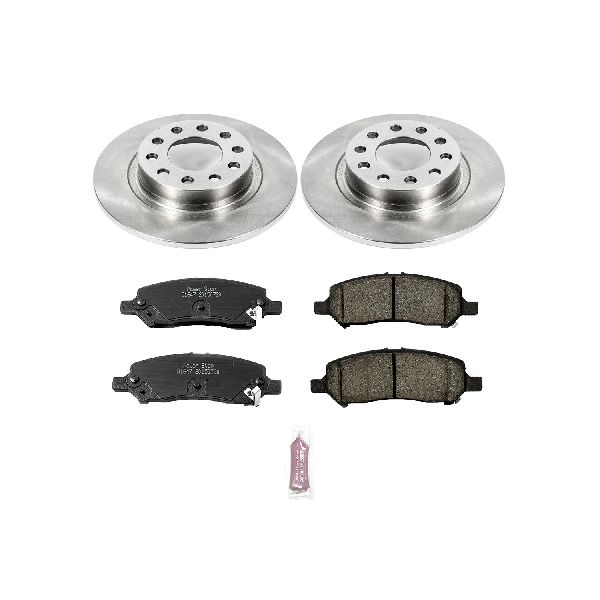 2013-2016 Dodge Dart Disc Brake Kit - Rear (Powerstop)