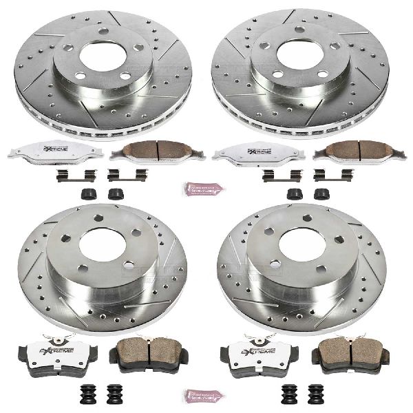1999-2004 Ford Mustang Disc Brake Kit - Front and Rear (Powerstop)