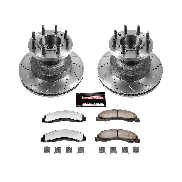 2008-2025 Ford E-350 Super Duty Disc Brake Kit - Front (Powerstop)