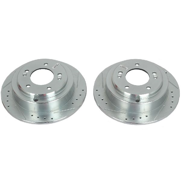 2004-2006 Kia Amanti Disc Brake Rotor Set - Rear (Powerstop)