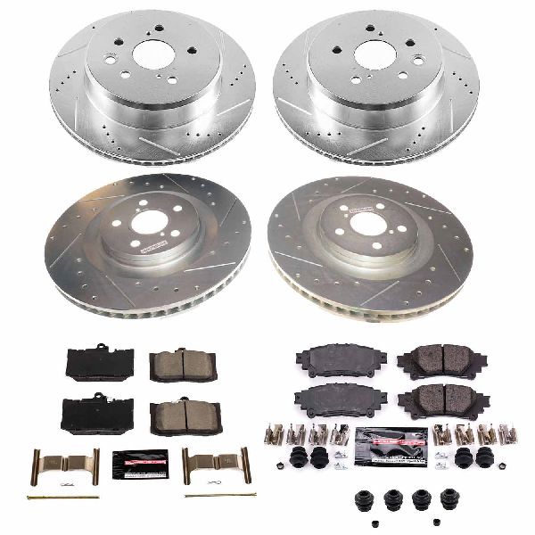 2015-2018 Lexus GS450h Disc Brake Kit - Front and Rear (Powerstop)
