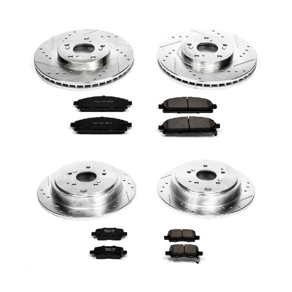 2003-2006 Acura MDX Disc Brake Kit - Front and Rear (Powerstop)