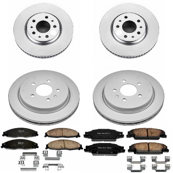 2005-2008 Cadillac STS Disc Brake Kit - Front and Rear (Powerstop)