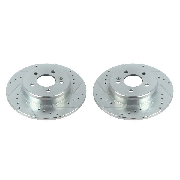 2017-2018 Mercedes-Benz C300 Disc Brake Rotor Set - Rear (Powerstop)