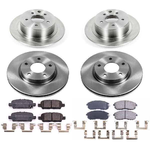 2019 Nissan Sentra Disc Brake Kit - Front and Rear (Powerstop)