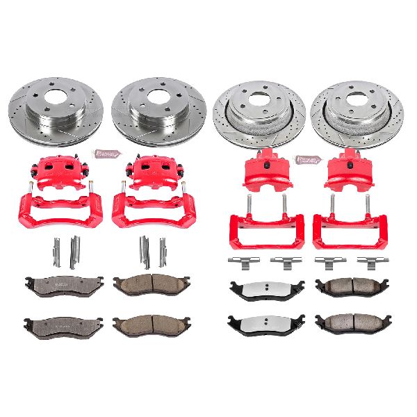 2002 Dodge Ram 1500 Disc Brake Kit - Front and Rear (Powerstop)