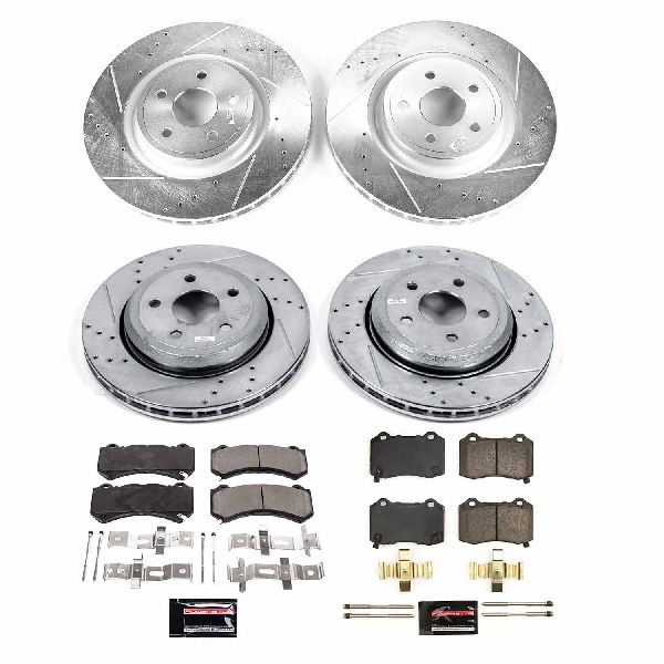 2018-2020 Dodge Durango Disc Brake Kit - Front and Rear (Powerstop)
