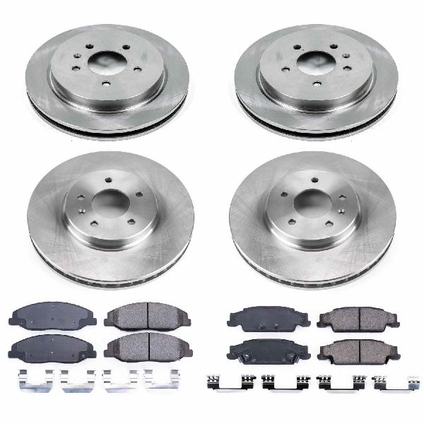 2009-2011 Cadillac STS Disc Brake Kit - Front and Rear (Powerstop)
