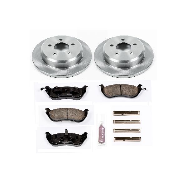 1996-2002 Lincoln Town Car Disc Brake Kit - Rear (Powerstop)