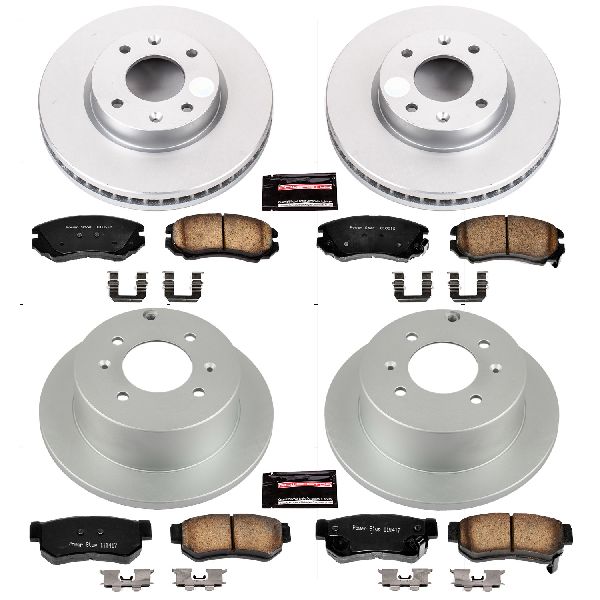 2003-2005 Hyundai Sonata Disc Brake Kit - Front and Rear (Powerstop)