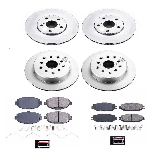 1999-2000 Lexus SC300 Disc Brake Kit - Front and Rear (Powerstop)