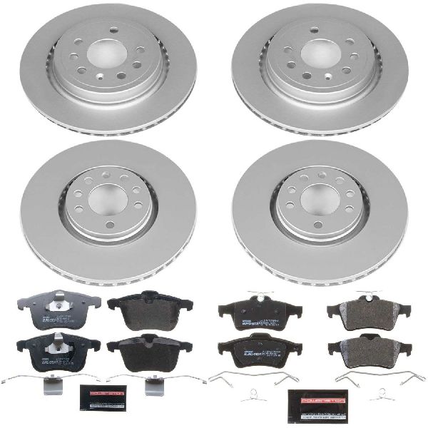 2003-2011 Saab 9-3 Disc Brake Kit - Front and Rear (Powerstop)