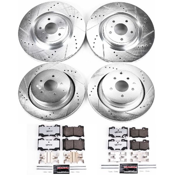 2014-2024 INFINITI Q50 Disc Brake Kit - Front and Rear (Powerstop)
