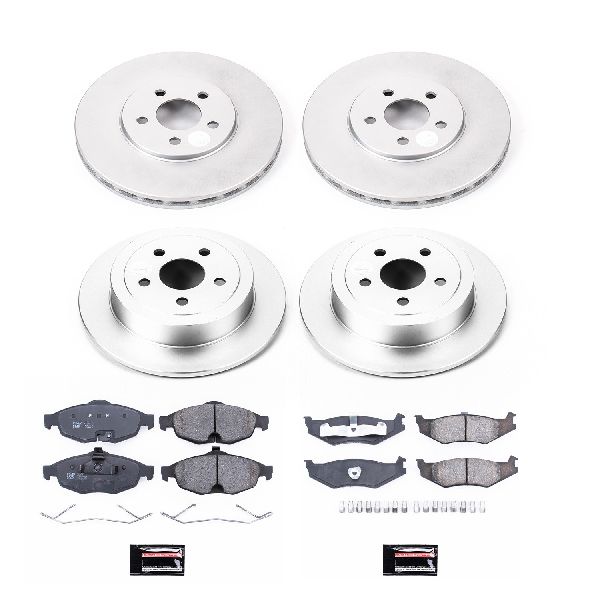 2001-2006 Dodge Stratus Disc Brake Kit - Front and Rear (Powerstop)