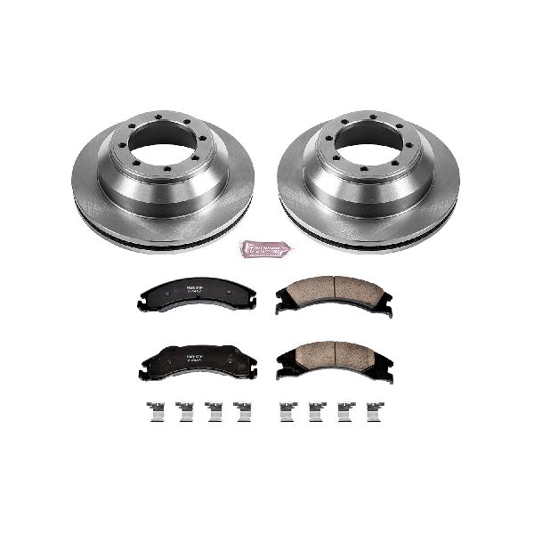 2008-2025 Ford E-350 Super Duty Disc Brake Kit - Rear (Powerstop)
