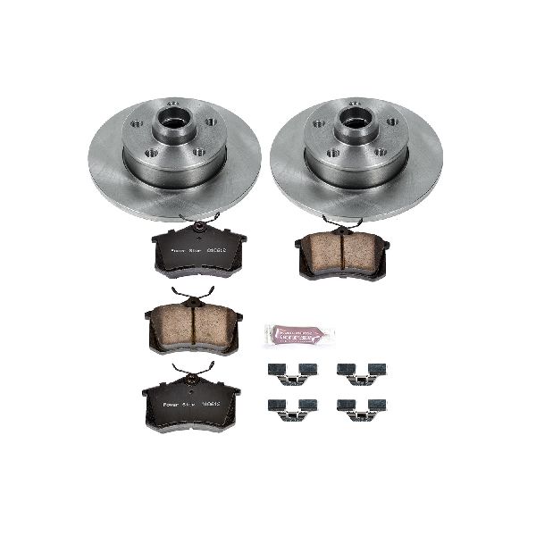 1994-1998 Volkswagen Jetta Disc Brake Kit - Rear (Powerstop)
