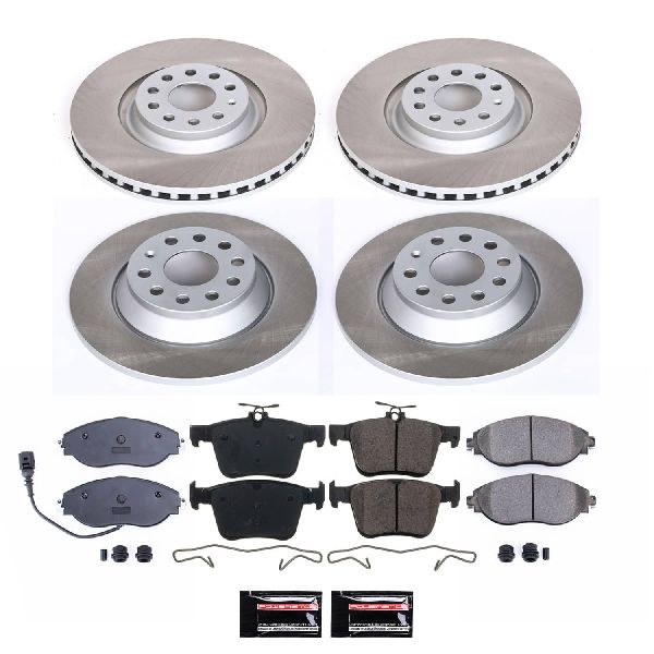 2019-2020 Volkswagen Jetta Disc Brake Kit - Front and Rear (Powerstop)