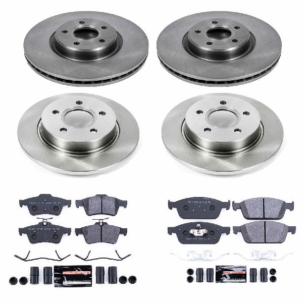 2013-2014 Ford Focus Disc Brake Kit - Front and Rear (Powerstop)