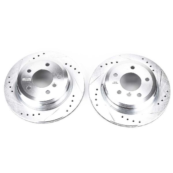2007-2013 BMW 328i Disc Brake Rotor Set - Rear (Powerstop)