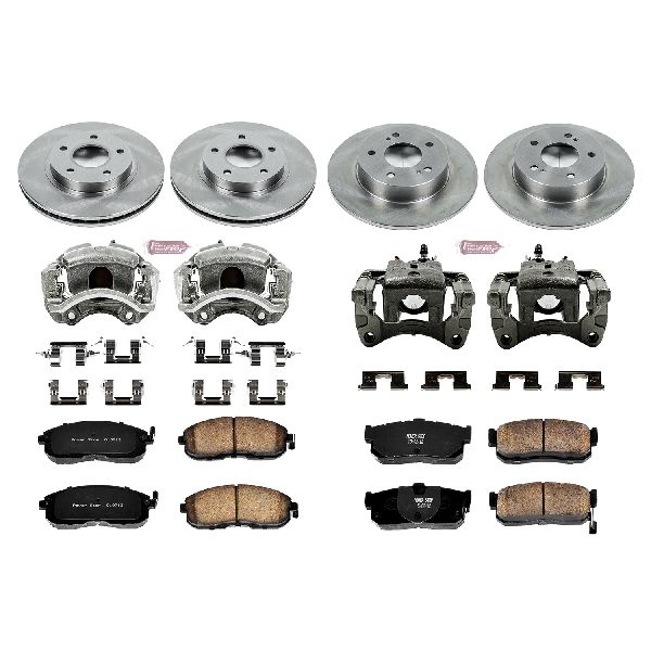 2000-2001 Nissan Maxima Disc Brake Kit - Front and Rear (Powerstop)