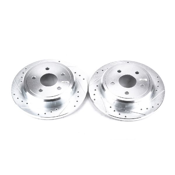 2006-2010 Jeep Commander Disc Brake Rotor Set - Rear (Powerstop)