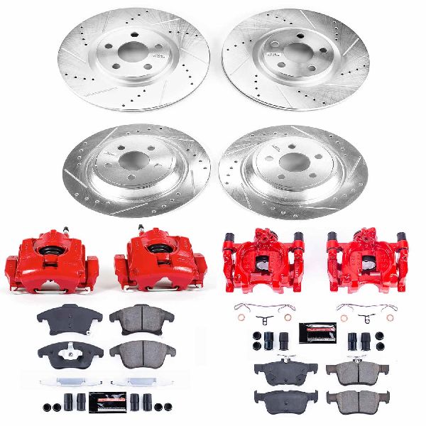 2017-2020 Lincoln MKZ Disc Brake Kit - Front and Rear (Powerstop)