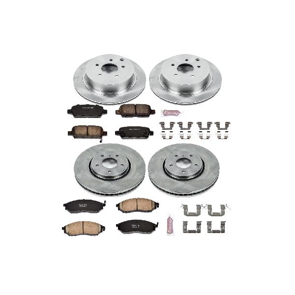 2005-2008 INFINITI FX35 Disc Brake Kit - Front and Rear (Powerstop)