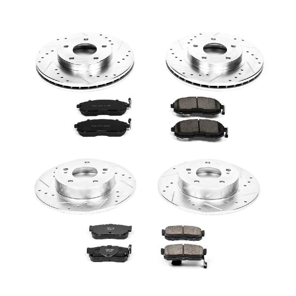 1999-2001 Nissan Maxima Disc Brake Kit - Front and Rear (Powerstop)