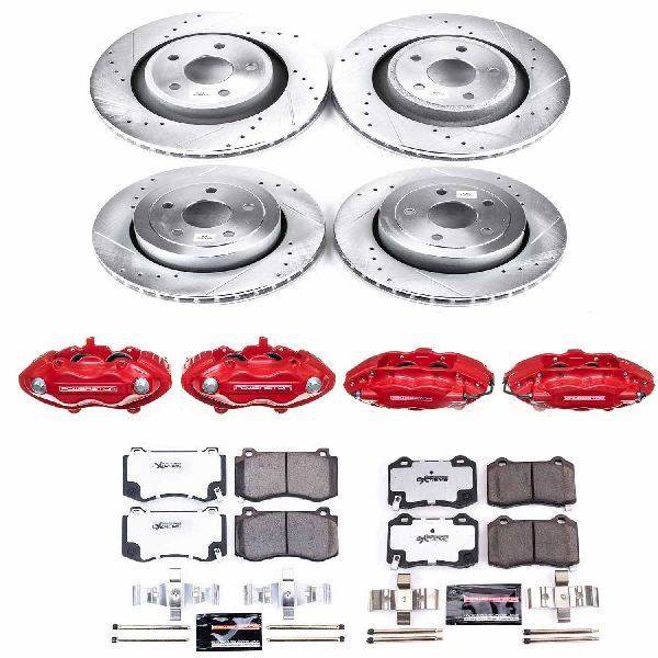 2006-2010 Jeep Grand Cherokee Disc Brake Kit - Front and Rear (Powerstop)