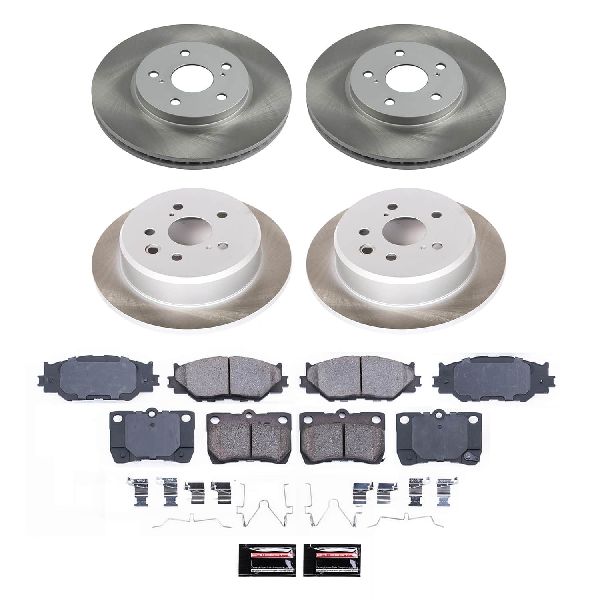 2006-2013 Lexus IS250 Disc Brake Kit - Front and Rear (Powerstop)