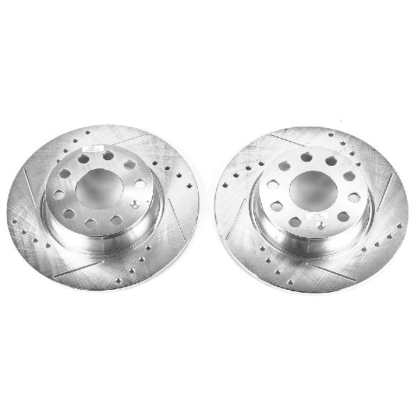 2010-2024 Audi A3 Disc Brake Rotor Set - Rear (Powerstop)
