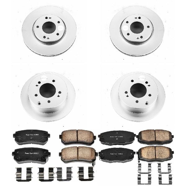 2010-2013 Kia Forte Koup Disc Brake Kit - Front and Rear (Powerstop)